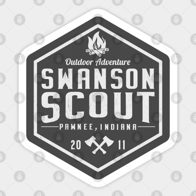 Swanson Scout Sticker by machmigo